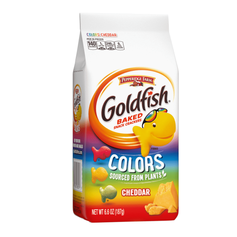 Goldfish Colors Crackers 187g - Cards & Candy