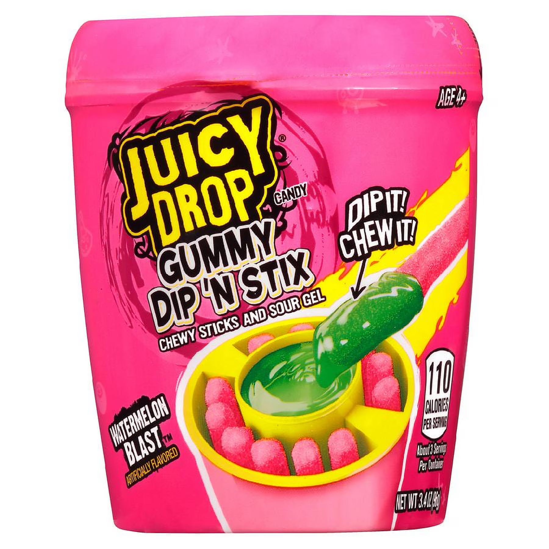 Juicy Drop Gummy Dip 'N Stix