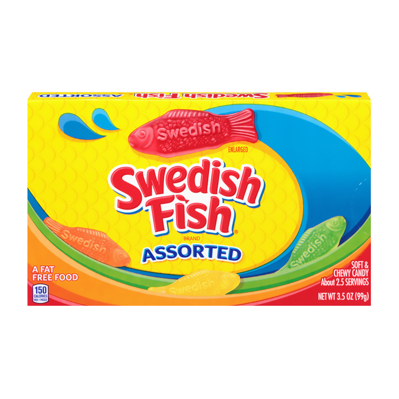 Swedish Fish Assorted 99g - Cards & Candy