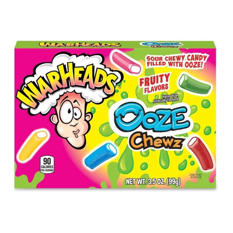 Warheads Ooze Chewz Fruity 99g Box - Cards & Candy