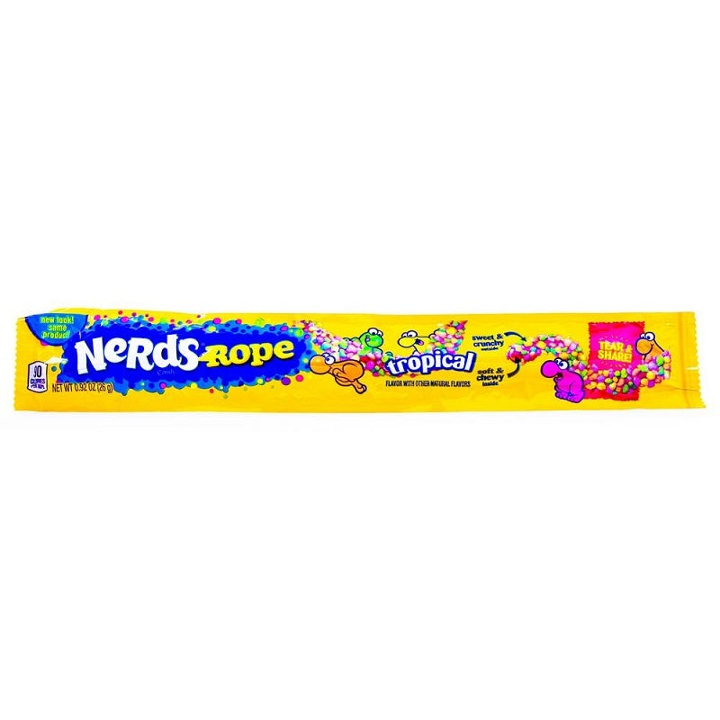 Nerds Rope Tropical 26g - Cards & Candy