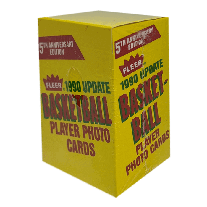 1990 Fleer NBA Fifth Anniversary 100 Card Box Factory Sealed