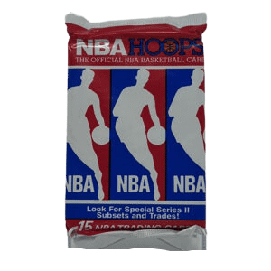 1990/91 NBA Hoops Basketball Series 2 Brand New Factory Sealed Pack