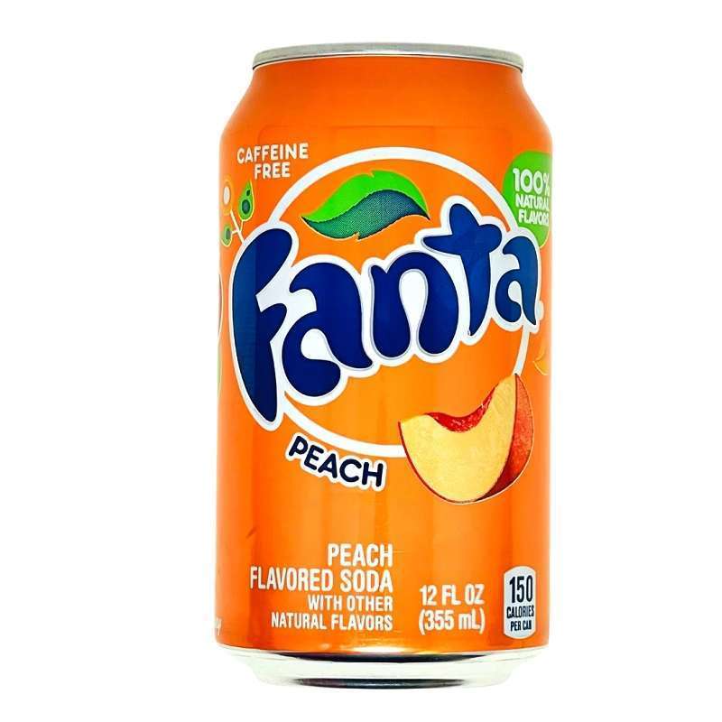 Fanta Peach 355mL - Cards & Candy