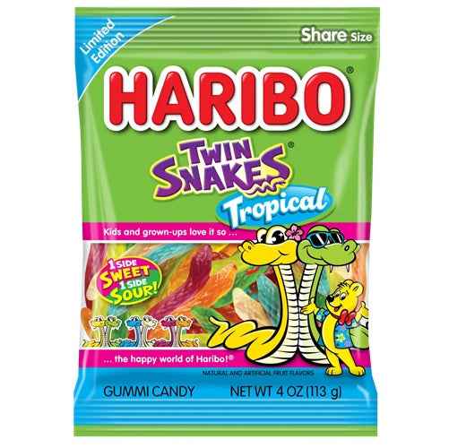 Haribo Twin Snakes Tropical